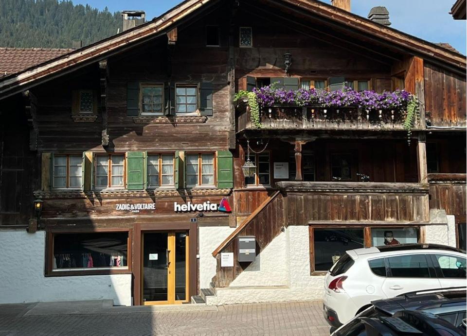 Le Vieux Chalet Gstaad Zewnętrze zdjęcie